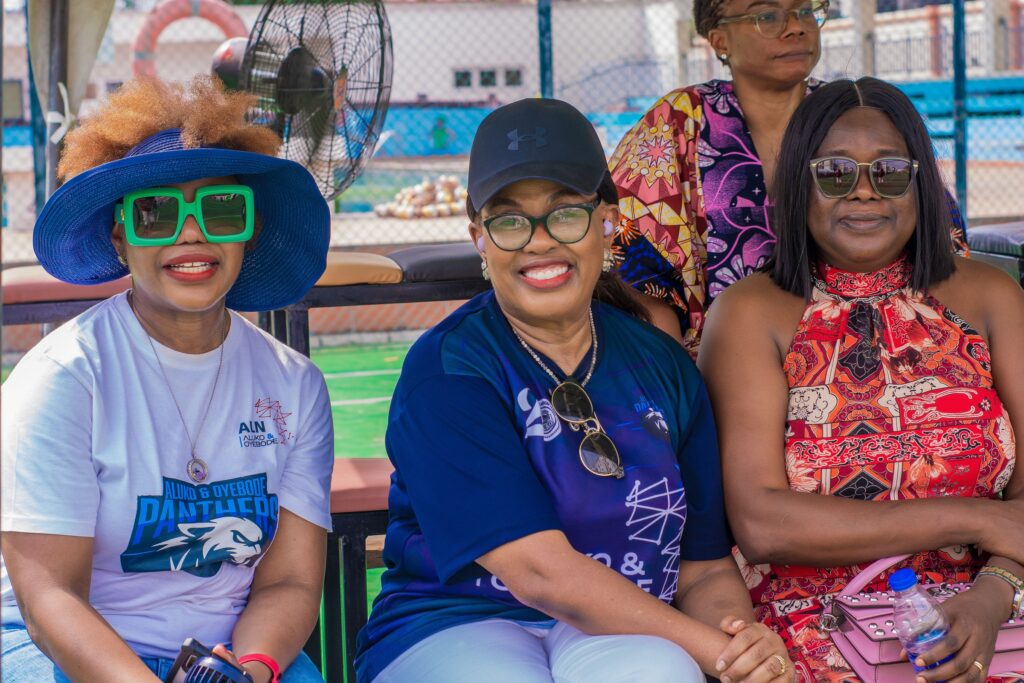 Partner Adeolu Idowu, Dr. Biodun Aluko and Omotola Mbachu